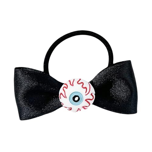 Bowknotmuster Haarbindungen Make Up Waschen Face Haarbindungen Süße Einfache Stile Für Verschiedene Anlässe Und Stile Multifunktionale Halloween Ringe von Fahoujs