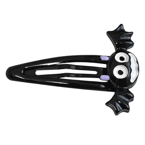 Cooles Mädchen Halloween Fledermaus Haare Clip Ästhetischer Clip Sidepin Party Haarnadel Barrettes Heiße Mädchen Festival Seitenclip von Fahoujs