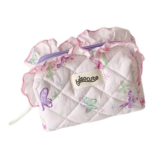 Dekorative Spitzenkosmetikorganisatoren Geräumige Reisen Toilettenbeutel Ergonomisches Tragbares Design Für Den Täglichen Gebrauch Und Reisen Räumlicher Täglicher Gebrauch Kosmetischer Organizer von Fahoujs