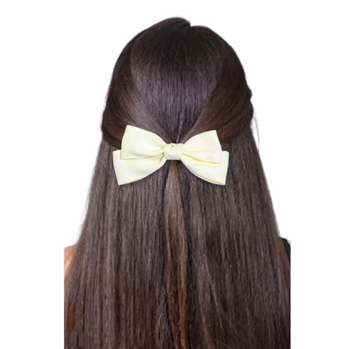 Doppellagige Haarspange mit Schleife, Hochzeit, Bankett, Party, Haarnadel für Frauen, Mädchen, Fotografieren, Neujahr, Entenschnabel, Haarnadel für Damen, Haarnadel, Festival, Haarnadel für tägliche von Fahoujs