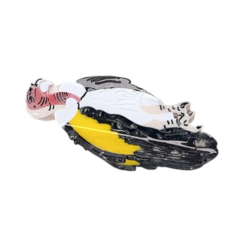 Einzigartiger Valentinstag Großer Haarklauen Clip Ponytailhalter Barrettes Haare Schmuck Haar Ornamente von Fahoujs