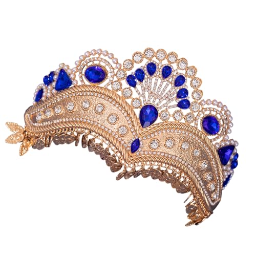 Elegante Brautstrasssteine Kronen Tiaras Handgefertigte Kristalle Kopfschmuck Verstellbarer Hochzeitskopfbeobachter Accessoires Für Frauen Legierung Hochzeit Elegante Brautstrasssteine Kronen Tiaras Handgefertigte Kristalle Kopfschmuck Verstellbarer Hochzeitskopfbeobachter Accessoires Für Frauen Legierung Hochzeit von Fahoujs