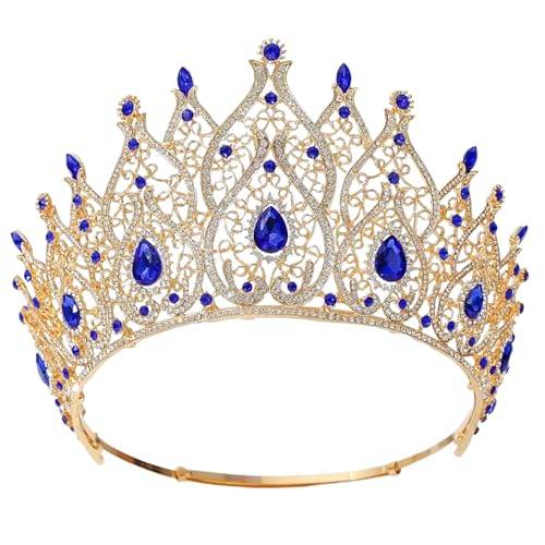 Elegante Kristallkronen Diadas Für Frauen Festzug Queen Stirnband Perfekt Für Hochzeiten Und Abschlussball Foto Requisiten Silber Kopfstück von Fahoujs
