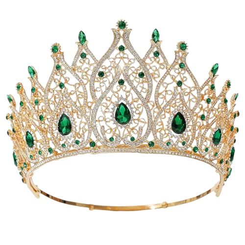 Elegante Kristallkronen Diadas Für Frauen Festzug Queen Stirnband Perfekt Für Hochzeiten Und Abschlussball Foto Requisiten Silber Kopfstück Elegante Kristallkronen Diadas Für Frauen Festzug Queen Stirnband Perfekt Für Hochzeiten Und Abschlussball Foto Requisiten Silber Kopfstück von Fahoujs