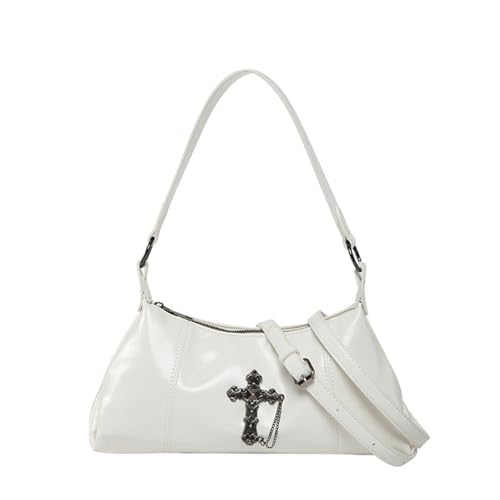 Elegante Umhängetasche Mit Einzigartigen Bolzen Die PU Leder Unterarm Taschen Für Frauen Detailliert Haben Die Retro Stile Trends Geräumige Umhängetasche Umarmen von Fahoujs