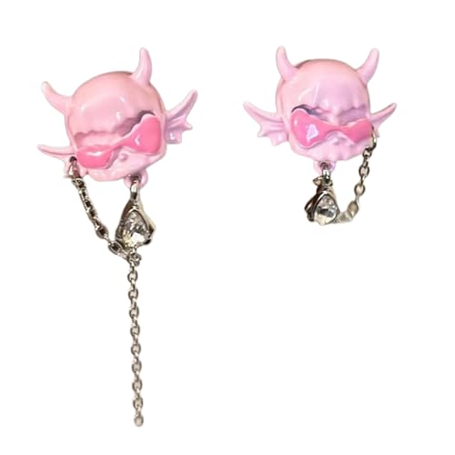 Eleganter Teufel Charme Dangle Ohrringe Vielseitige Robuste Leichtmetallschmuckzubehör Tragbar Für Arbeitsdaten Und Hochzeiten Styles Accessoires von Fahoujs