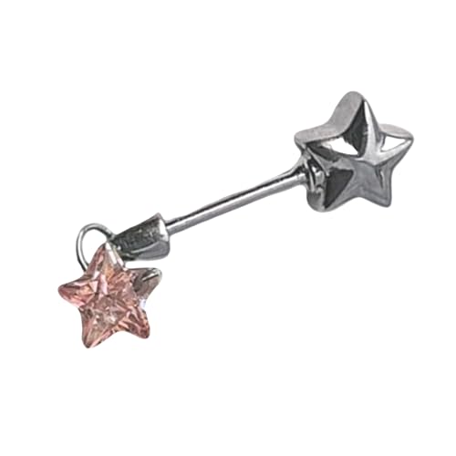 Elegantes Sternwand Zirkonstollen Ohrringe Einzigartige Zirkon Accessoire Für Sensible Ohren Und Stilvolle Looks Niedliche Designs von Fahoujs