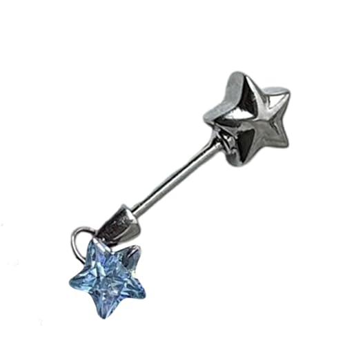 Elegantes Sternwand Zirkonstollen Ohrringe Einzigartige Zirkon Accessoire Für Sensible Ohren Und Stilvolle Looks Niedliche Designs von Fahoujs