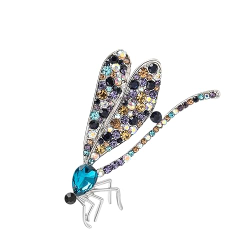 Exquisite Legierung Libellen Brosche Mit Strasssteinen Mode Elegante Brosche Legierungstextur Zum Hinzufügen Von Raffinesse Modezubehör Exquisite Legierung Libellen Brosche Mit Strasssteinen Mode Elegante Brosche Legierungstextur Zum Hinzufügen Von Raffinesse Modezubehör von Fahoujs