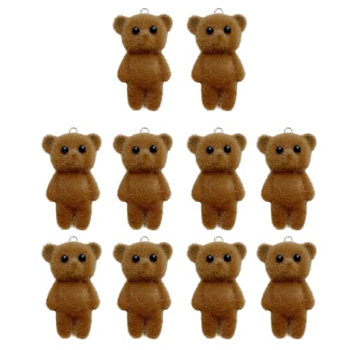 Fahoujs 10pcs Hübsches Bärenform Keyring Accessoire Animal Anhänger Keychain Charm Mode Accessoires Für Taschen Und Schlüsselanhänger Fahoujs 10pcs Hübsches Bärenform Keyring Accessoire Animal Anhänger Keychain Charm Mode Accessoires Für Taschen Und Schlüsselanhänger von Fahoujs
