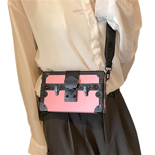 Fahoujs 2023 Neuer Umhängetaschen Messenger Tasche Handy Für Mädchen Frauen Mode Crossbody Trendy Leder Square Kompakt Und Leicht von Fahoujs
