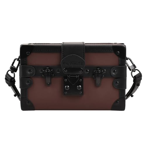 Fahoujs 2023 Neuer Umhängetaschen Messenger Tasche Handy Für Mädchen Frauen Mode Crossbody Trendy Leder Square Kompakt Und Leicht von Fahoujs