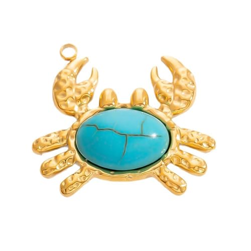 Fahoujs Anhänger Schmuck Making Teil Sea Serie Modeaccessoire Perfekt Für Einzigartige Schmuckherstellung Und Bastelzubehör Edelstahl Anhänger von Fahoujs