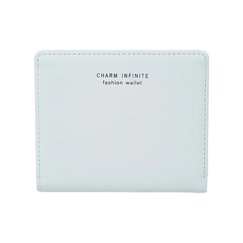 Fahoujs Bifold CLUPPES PRÜFUNG MINIMALISTIMALISTER KREDITKARTENHALTER Frauen Freizeitbrieftaschen Mode Geldbörsen Coin Cash Cards Beutel Geldbörsen Frauen Kurzerbiette Brieftasche von Fahoujs