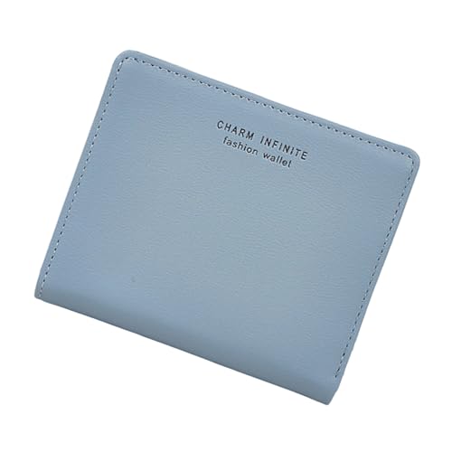 Fahoujs Bifold CLUPPES PRÜFUNG MINIMALISTIMALISTER KREDITKARTENHALTER Frauen Freizeitbrieftaschen Mode Geldbörsen Coin Cash Cards Beutel Geldbörsen Frauen Kurzerbiette Brieftasche von Fahoujs