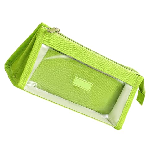 Fahoujs Bleistift Mit Hoher Kapazität Fall 2 Fächer Stiftbeutel Klare Wasserfeste Stifte Beutel Marker Stift Organisatoren Für Student Case Fahoujs Bleistift Mit Hoher Kapazität Fall 2 Fächer Stiftbeutel Klare Wasserfeste Stifte Beutel Marker Stift Organisatoren Für Student Case von Fahoujs