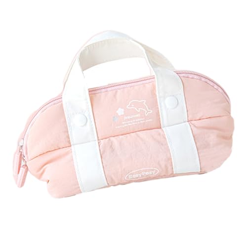 Fahoujs Bleistiftkoffer Mit Großer Kapazität Einfacher Briefpapierbeutel Weiche Bleistiftbeutel Handheld Bag Desk Organisatoren Für Schüler Soft Case Handheld Staptery Großer Kapazität Stift Stift von Fahoujs