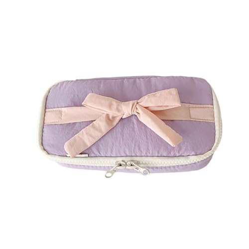 Fahoujs Bleistiftkoffer Mit Großer Kapazität Lovely Bows Stiftbeutel Schulmaterial Für Die Organisation Von Markierungen Und Zubehör Bowknot Bows Box Beutel von Fahoujs