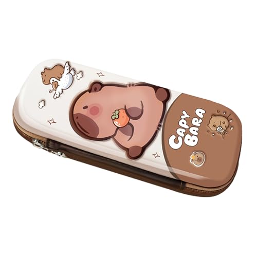 Fahoujs Cartoon Pencil Case Mehrere Fächer Reißverschlussbeutel Große Kapazität Stifthülle Schreibwarener Organisator Für Kunstversorgungslager Für Studenten von Fahoujs