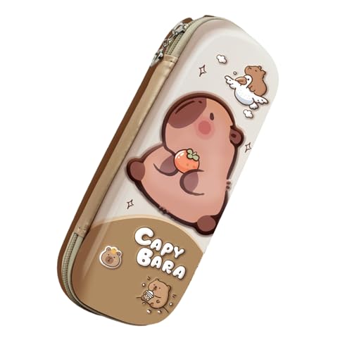 Fahoujs Cartoon Pencil Case Mehrere Fächer Reißverschlussbeutel Große Kapazität Stifthülle Schreibwarener Organisator Für Kunstversorgungslager Für Studenten von Fahoujs
