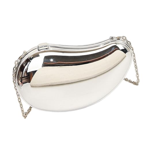 Fahoujs Damenabend Clutches Bag Mangos Form Abend Handtasche Gurt Crossbody Tasche Metallic Acryl Umhängetasche Mangos Form Abend Handtasche Acryl Abendkupplungsbeutel Ketten Gurtbacktasche von Fahoujs