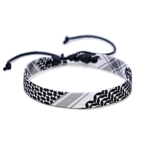 Fahoujs Einzigartiger Arabisch Inspirierter Baumwoll Armband Verstellbares Handchain Handgefertigtes Mehrfarbiges Für Trendige Outfits Fahoujs Einzigartiger Arabisch Inspirierter Baumwoll Armband Verstellbares Handchain Handgefertigtes Mehrfarbiges Für Trendige Outfits von Fahoujs