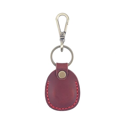 Fahoujs Eleganer Rosth PU Lederkartenhalter Mit Sicheren Schnappbutton Designs Die Für Büroangestellte Und Pendler Geeignet Sind von Fahoujs