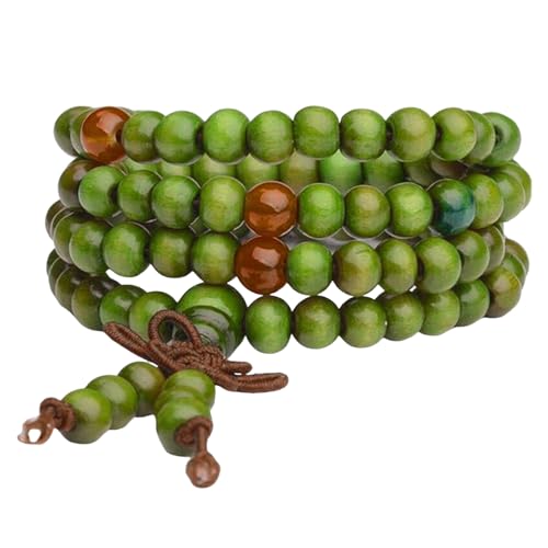 Fahoujs Elegante Entwürfe Holzperlen Armbandhandwerk Von Robusten Holzmaterialien Mode Accessoire Für Trendige Frauen Alltag Verwenden Meditationsschmuck von Fahoujs