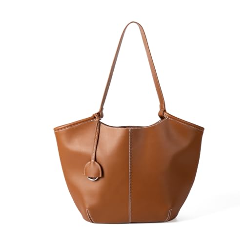 Fahoujs Elegante Umhängetasche PU Unterarm Geldbörse Geräumiger Eimer Tasche Für Modische Und Praktische Verwendung In Verschiedenen Gelegenheit Premium Office Handtasche von Fahoujs