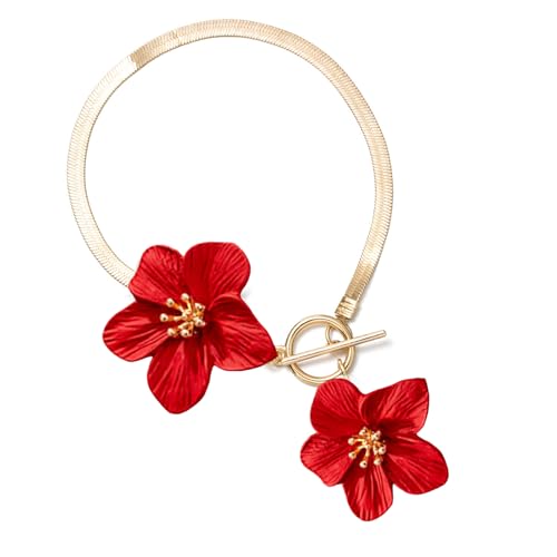 Fahoujs Elegantes Blumen Fußkettchen Für Verstellbare Frauen 27 cm Summers Schmuck Geschenk Robust von Fahoujs