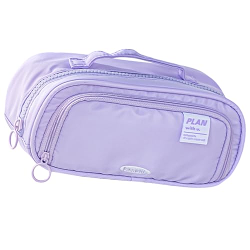 Fahoujs Erweiterbare Stiftbeutel Einfacher Schreibwarenbeutel Große Kapazität Bleistift Bleistiftbeutel Beutel Schulbürovorräte Für Schüler Großer Kapazitätsbundstift Für Schulbüro von Fahoujs