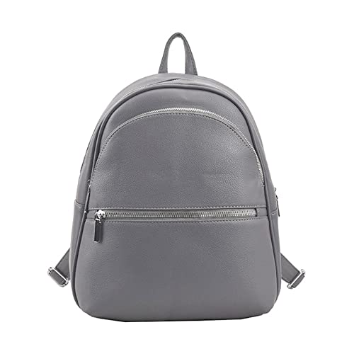 Fahoujs Frauen Freizeit Rucksack Ladies Soft Leder Casual Daypack Teenagers School Tasche Modebäck von Fahoujs