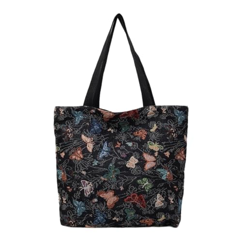 Fahoujs Großkapazität Leinwand Getötet Tasche Wiederverwendbar von Fahoujs