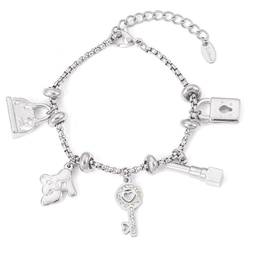 Fahoujs Handgefertigtes Anhängerarmband Mode Party Schmuckkette Armband Legierung Textur Perfekt Für Partys Und Feierlichkeiten Einzigartiges Armband von Fahoujs