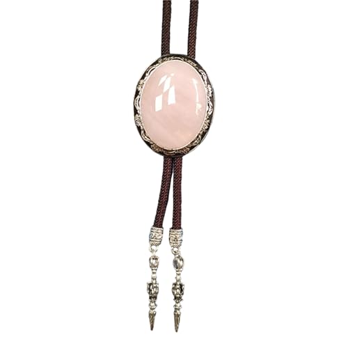 Fahoujs Herren Western Bolotie Mit Einzigartiger Ovaler Form Stein Anhänger Hemdkragen Kette Verstellbares Kabel Krawatte Schmuck Halskette Fahoujs Herren Western Bolotie Mit Einzigartiger Ovaler Form Stein Anhänger Hemdkragen Kette Verstellbares Kabel Krawatte Schmuck Halskette von Fahoujs