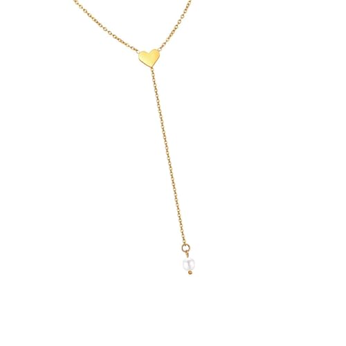 Fahoujs Herz Schmetterling Anhänger Halskette Anspruchsvolle Perlen Quasten Charme Der Einen Herz Schmetterling Anhänger Täglich Zur Verfügung Stellt von Fahoujs