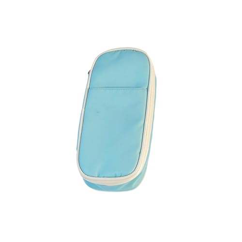 Fahoujs Hochkapazitäts Bleistiftkoffer Multi Layered Bleistifte Beutel Organisator Für Studenten Frauen Für Erwachsene Reisen Essentielle Aufbewahrungstasche Kompakte Stiftkoffer von Fahoujs
