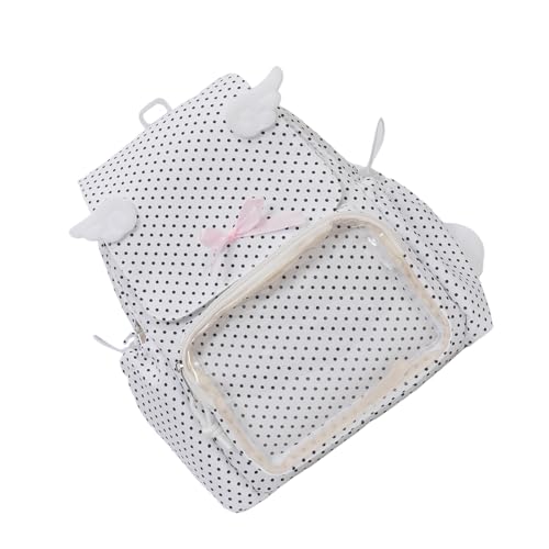 Fahoujs Itabag Rucksäcken Geldbeutel Klarer Umhängetaschen Transparenzstifte Display Daypack Reisetaschen Handtasche Für Schulanime Cosplay Clear Den Umhängetasche von Fahoujs
