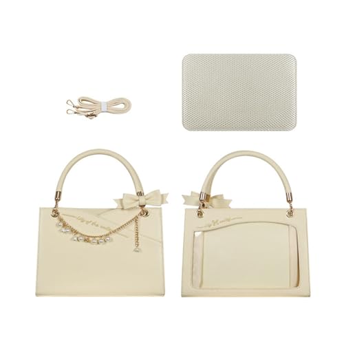 Fahoujs Klare ITabag Umhängetasche Pin Display Crossbody Bag School Japanische Stile Messenger Bogen Geldbörse Und Handtasche Itabag Bögen Handtasche Klarer Schulter Japanischer Stil Crossbody von Fahoujs