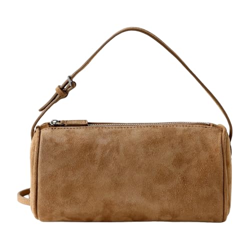 Fahoujs Kompakte Samtgefühl Bag Organisatoren Crossbody Leichte Konstruktion Schultertasche 2025 Winter Edition Multi Pocket Suedes von Fahoujs