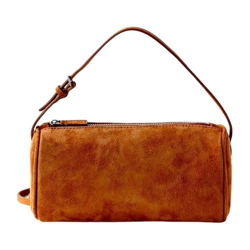 Fahoujs Kompakte Samtgefühl Bag Organisatoren Crossbody Leichte Konstruktion Schultertasche 2025 Winter Edition Multi Pocket Suedes von Fahoujs