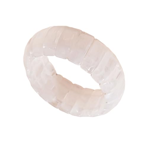 Fahoujs Leichtes Acrylmanschettenarmband Mit Geometrischen Formen Vielseitig Handgefertigt von Fahoujs
