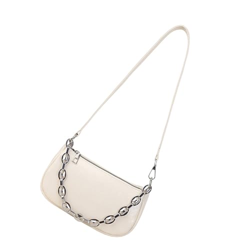 Fahoujs Mode Unterarm Umhängetasche Praktische PU Taschen Flexible Gurt Design Kompaktes Crossbody Geldbörse Mit Kettenakzentbeutel Fahoujs Mode Unterarm Umhängetasche Praktische PU Taschen Flexible Gurt Design Kompaktes Crossbody Geldbörse Mit Kettenakzentbeutel von Fahoujs