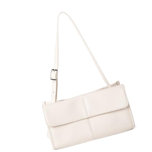 Fahoujs Moderne Achselbausbaus Vintage Inspirierte Design Weiche PU Leder Leichte Handtasche Mit Mehreren Innentaschen Organizer Handtasche Mit Fächern von Fahoujs