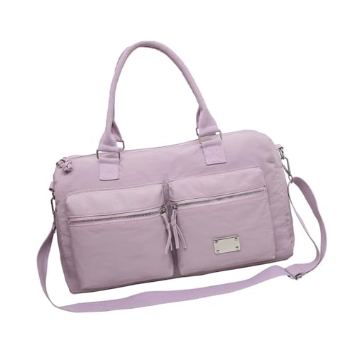 Fahoujs Moderne Reisetaschen Mit Großzügigen Aufbewahrungsfächern Tränenresistente Nylon Handtasche Umhängetaschen Für Fitnessstudio Enthusiasten Leichtes Pendlertasche Nylon von Fahoujs
