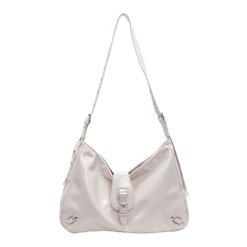 Fahoujs Modische Festkörper PU Leder Umhängetasche Mit Verstellbarem Riemen Für Die Arbeit Und Lässige Vintage Schnalle Crossbody Bag Pu Leder Crossbody Fahoujs Modische Festkörper PU Leder Umhängetasche Mit Verstellbarem Riemen Für Die Arbeit Und Lässige Vintage Schnalle Crossbody Bag Pu Leder Crossbody von Fahoujs