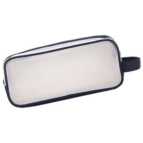 Fahoujs Multifunktional Klare Stiftbeutel Große Kapazitätsbleistifthülle Reißverschlussbeutel Beutel Reisen Toilettenartikel Bag Kosmetische Nylonbeutel von Fahoujs