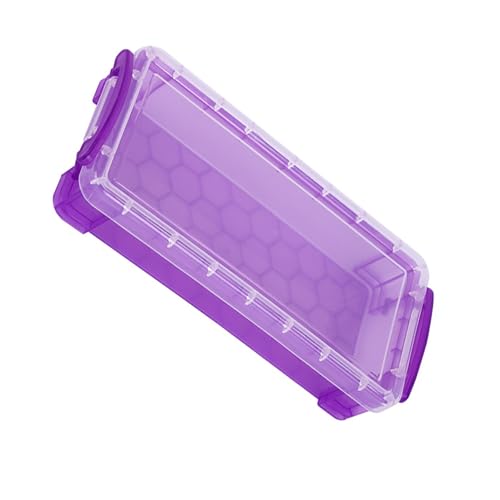 Fahoujs Multifunktionales Bleistiftbox Clear Bleistift Fall Hochkapazität Stiftkastenfarbene Bleistift Organisatoren Box Für Kinder Erwachsene Student von Fahoujs