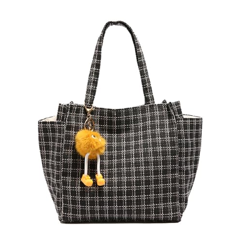 Fahoujs MultipurpoSeshoulder Tasche Leinwand Handtasche Große Kapazität Lunchbeutel Vielseitige Handtaschen Für Arbeitsschule Und Reisen Fahoujs MultipurpoSeshoulder Tasche Leinwand Handtasche Große Kapazität Lunchbeutel Vielseitige Handtaschen Für Arbeitsschule Und Reisen von Fahoujs