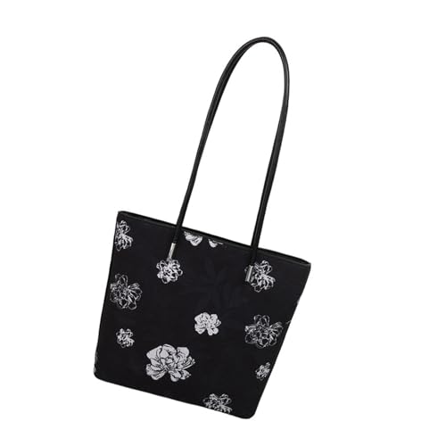 Fahoujs Orientalische Einkaufstasche Schwarzes PU Leder Mit Reißverschlussverschluss Der Geräumigen Umhängetasche Für Den Täglichen Gebrauch Und Besondere Anlässe Leder Umhängetaschen Geldbörsen Und von Fahoujs